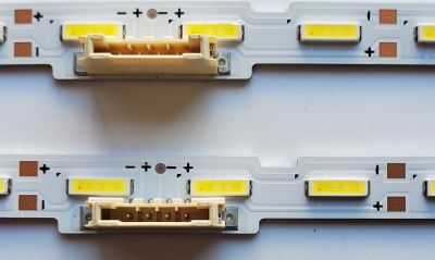 KIT DE LED'S PARA TV SAMSUNG ((2 PIEZAS)) / NUMERO DE PARTE BN96-45635A / 65'' NEW EDGE-54ea-180223-7020 / 65''-NEW EDGE-54ea-180223-7020 / MODELOS UN65RU7300 / UN65NU6070 / UE65NU7170 / UN65RU7100 / UE65NU7102 / UE65NU7140U / MAS MODELOS EN DESCRIPCIÓN - Imagen 2